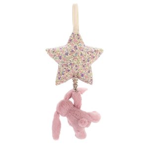 Blossom Tulip Bunny Star Musical Pull